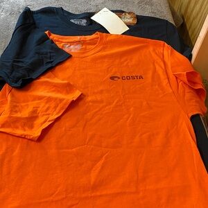 Costa size XL bundle of (2) short sleeve t-shirts NWT and NWOT